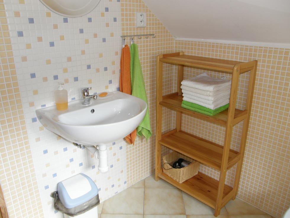 Sprchový kút v chate